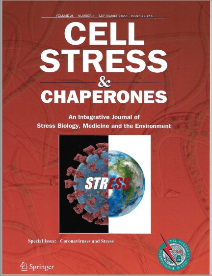 Cell stress and chaperones cover
